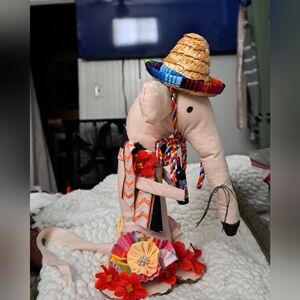 Diego Is A Nosy Rat Drinking his Wine 10" Tall (Handmade)